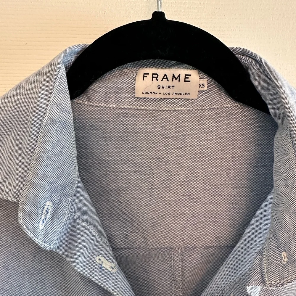 Frame blue button up - Picture 2 of 4